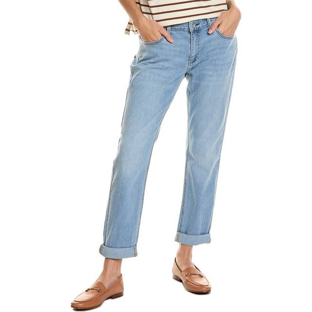 Rag & Bone Dylan Low-Rise Light Wash Slim Boyfriend Jean