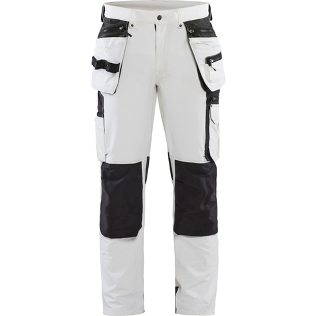 Blaklader 4-way-Stretch Painters Trousers 10791645 White/Dark Grey 34R