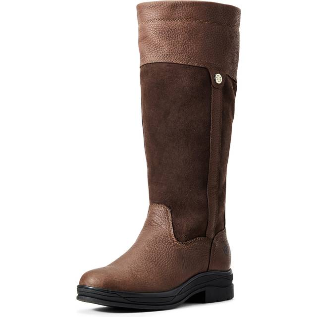 Women's waterproof riding boots Ariat Windermer II - Marron