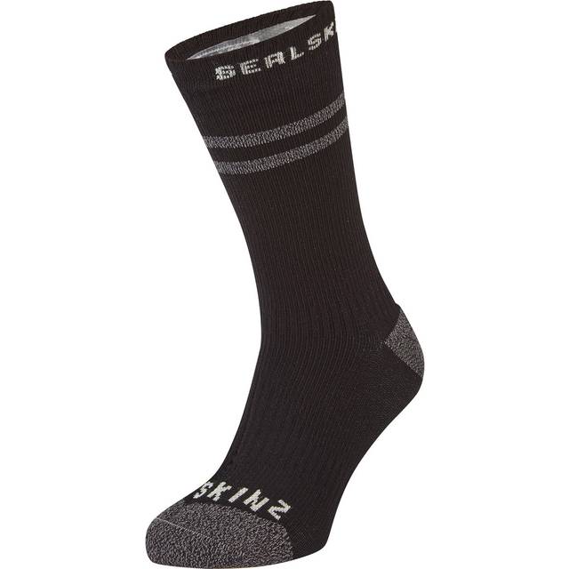 Sealskinz Scoulton Vattentäta Cykelstrumpor, Svart - Skostorlek 36-38