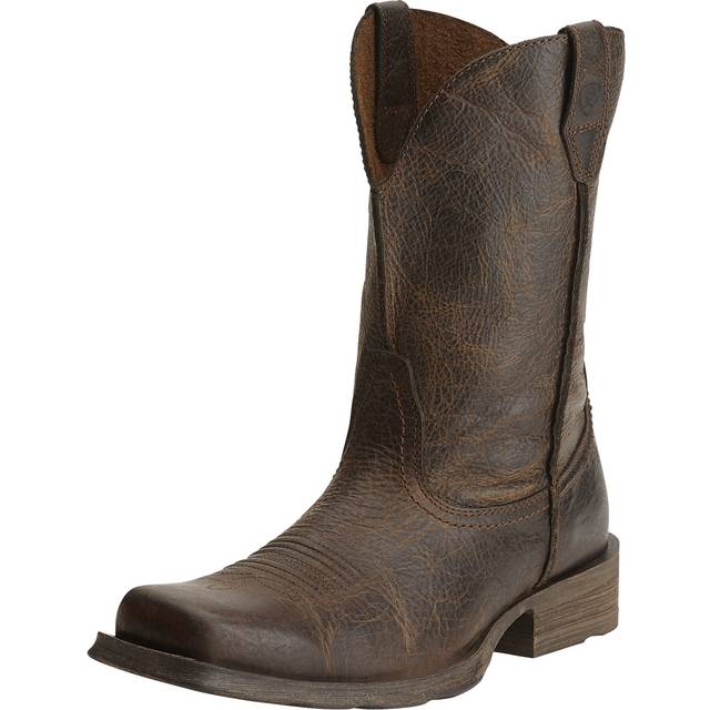 Men's Rambler Western Boots in Wicker Leather, EE Wide Width, Size 9.5, by Ariat