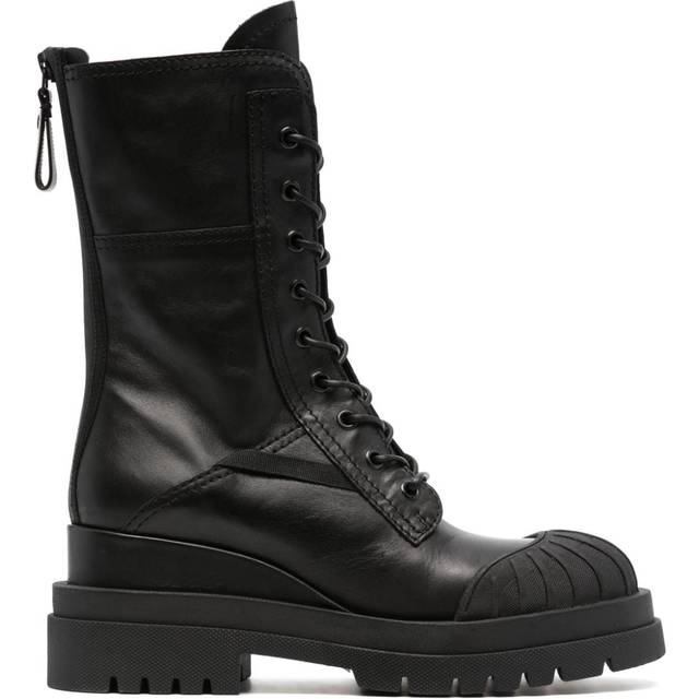 Premiata - Yukon lace-up leather boots - women - Leather - 36 - Black