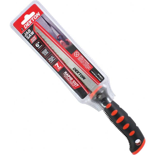 Jab Saw Soft Grip Plasterboard Jab Saw 150mm dry wall Padsaw Wall Saws