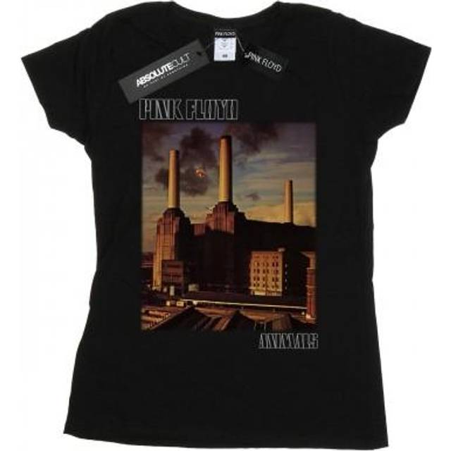 Animals Poster Cotton T-Shirt - Black - XXL