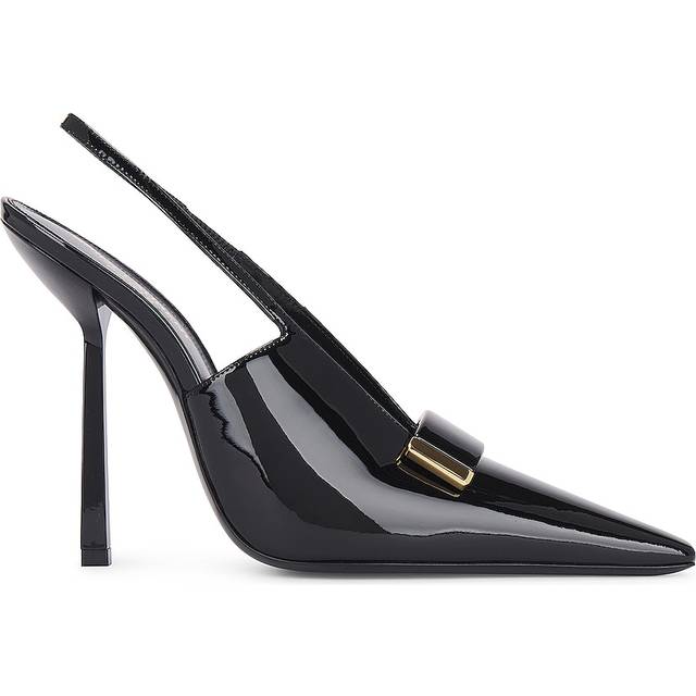 Saint Laurent Madame Singback Pump in Nero - Black. Size 39.5 (also in 37, 38, 38.5). (39.5)