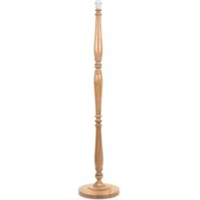 Traditional wooden candle stick floor lamp base living room free standing light