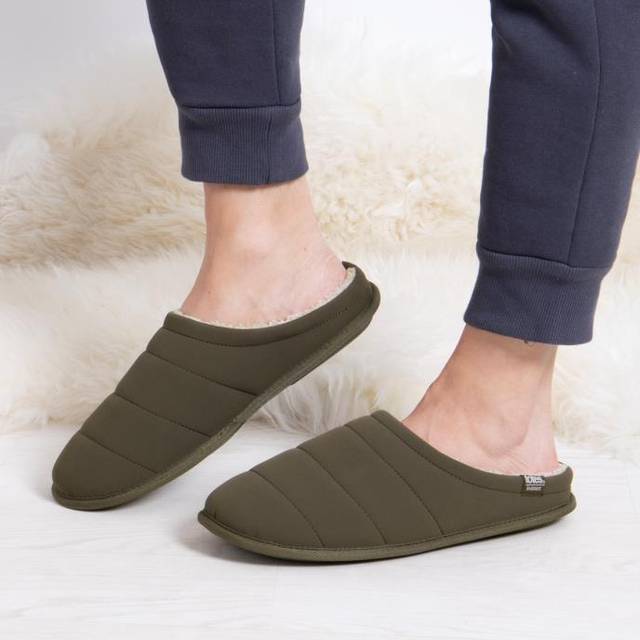 totes Sport Quilted Mule Slippers