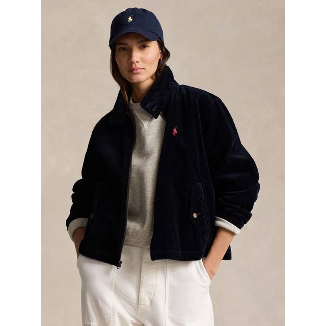 Polo Ralph Lauren Lined Cotton-Corduroy Windbreaker - S - Blue