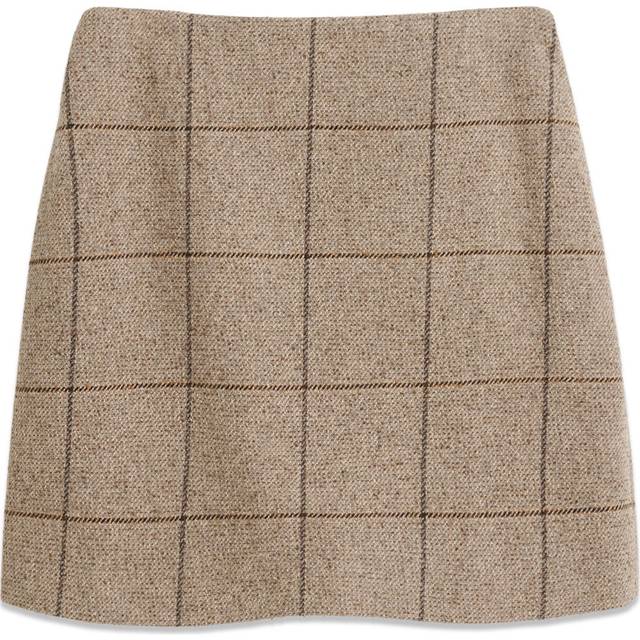 Vestlinge mini skirt - Autumn check (38)