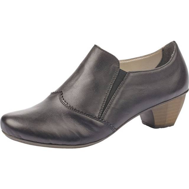 Rieker Dam Low-Top Sneaker 41751, halvskor för kvinnor, Svart 01, 40 EU