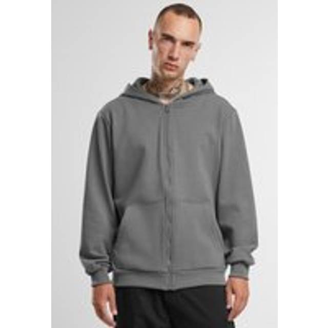 Urban Classics - Cozy Zip Cloudgrey - Zipper - grey - XL - 95% Cotton, 5% Elastane,Sweat