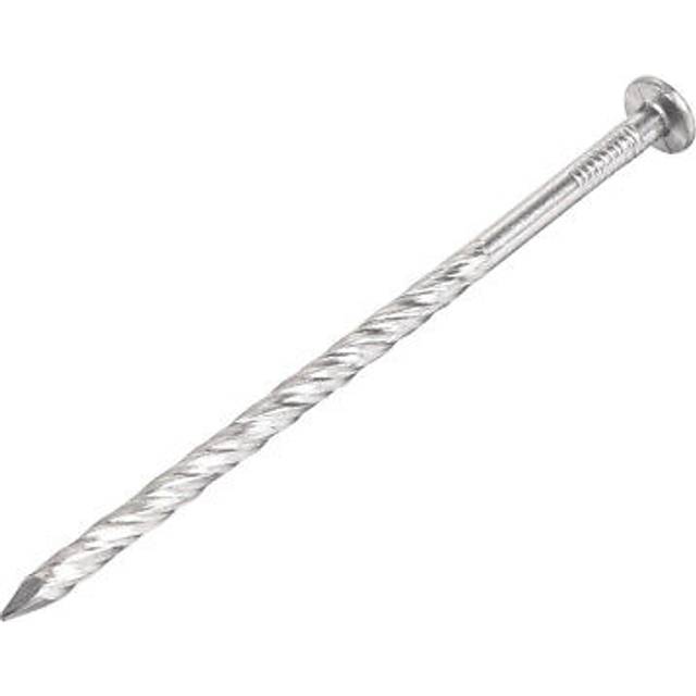 Spiral Deck Nails Stainless Steel Nail Spiral Shank 100mmx4mm(lxd) , 12 Pcs