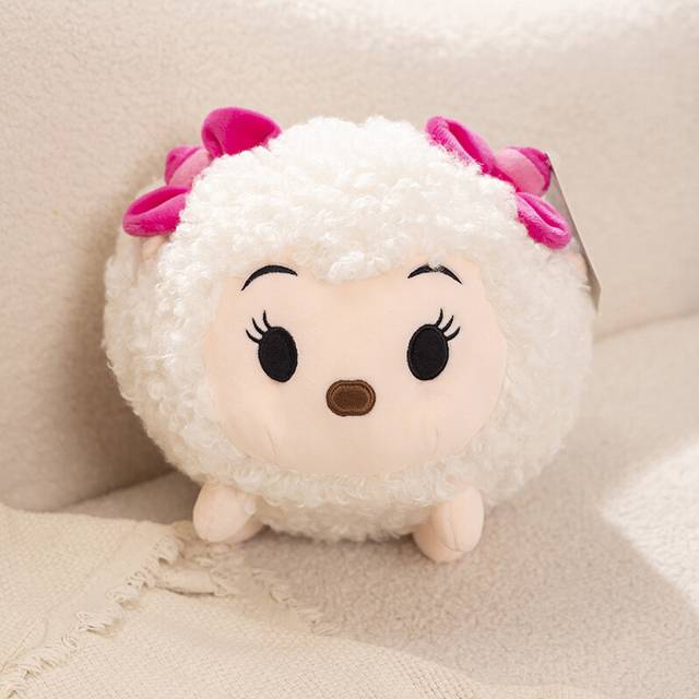 (Pretty Goat, 25cm/9.84in) Pleasant Goat Jett Dizzy Bernard Duri Chip Plush Toy Pillow Room Decoration