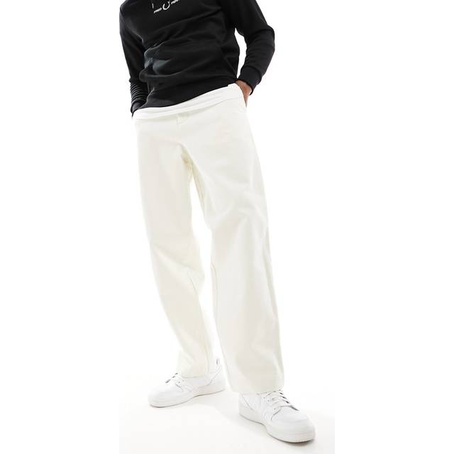 Fred Perry Bedford Cord Pant, White - XL