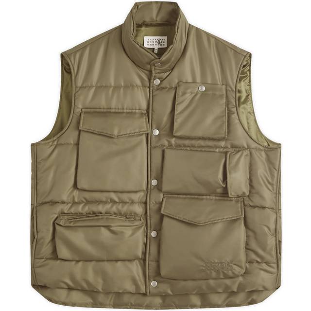Suit Vest MM6 MAISON MARGIELA Men color Kaki - 46