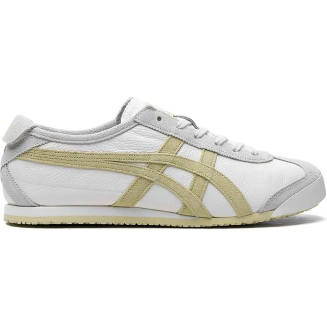 Onitsuka Tiger - Mexico 66 Vintage "Cream Acid Yellow" sneakers - men - Rubber/Fabric/Calf Suede/Calf Leather - 24 - White