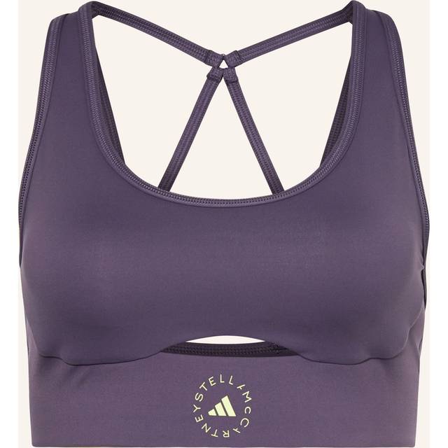 adidas by Stella McCartney TrueStrength Yoga Bh-topp - Trace Purple