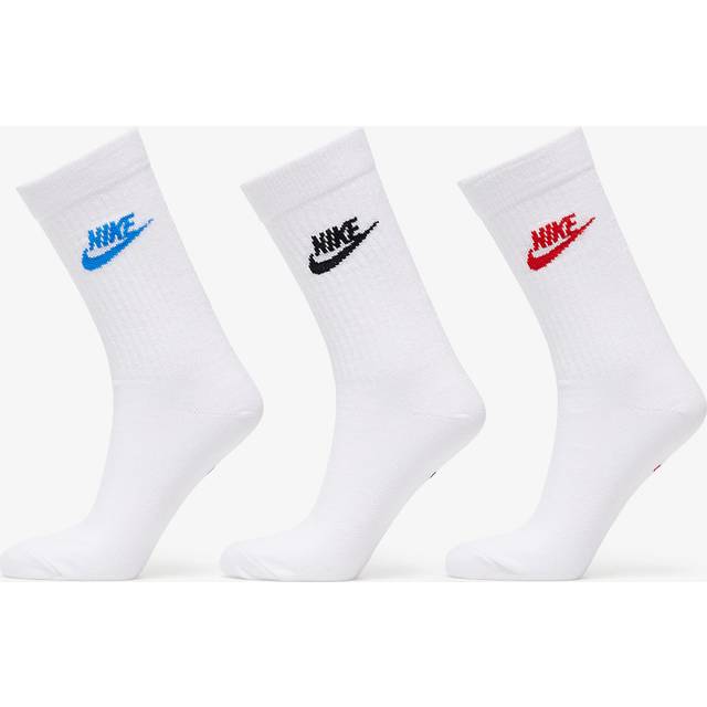 Nike NSW Everyday Essential Crew Socks 3-Pack White XL