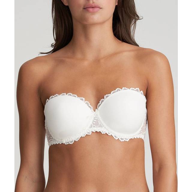 Marie Jo Jane Padded Strapless Bra - Ivory - D 85