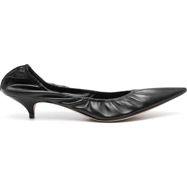 The Row - 40mm Liisa Kitten pumps - women - Leather - 36 - Black