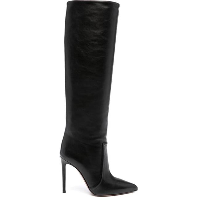 Paris Texas - 85mm nappa leather boots - women - Calf Leather/Calf Leather/Calf Leather - 36 - Black