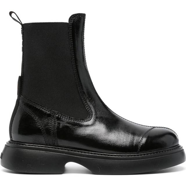 GANNI - 30mm Chealsea boots - women - Recycled Polyester/Rubber/Polyester/Polyester - 36 - Black
