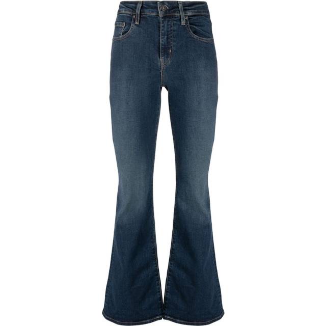Levi's - 726™ high-rise flared jeans - women - Cotton/Elastomultiester/Elastane/Lyocell - 27 - Blue