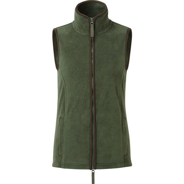 (XL, Moss Green/Brown) Premier Womens/Ladies Artisan Fleece Gilet