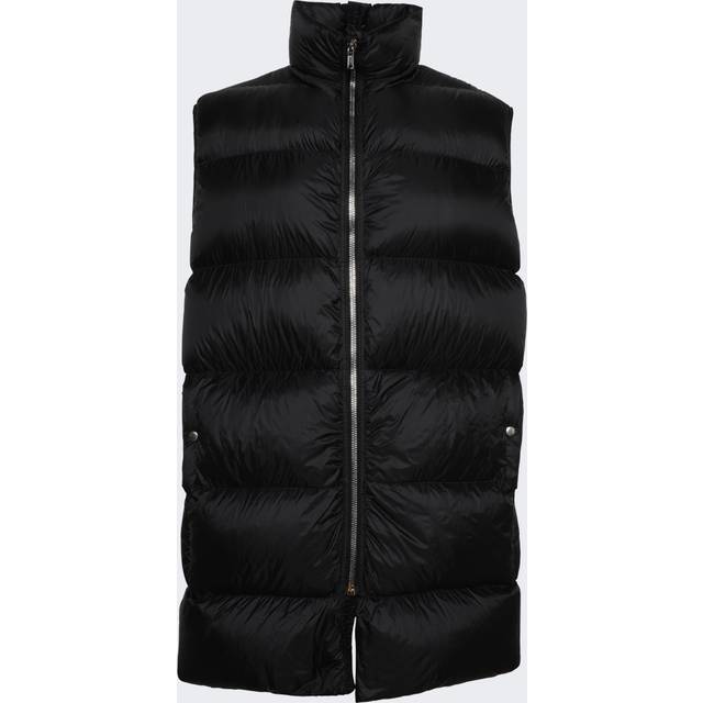 Rick Owens Mens Black Flight Oversized Shell-down Vest 40 - BLACK
