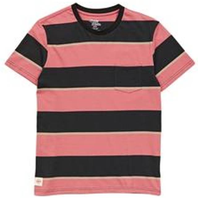 T-shirt Globe Bootleg Dreams Stripe - Rouge
