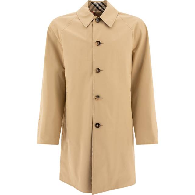 Burberry Men&#39;s Cotton Trench Coat in Beige | Size 50 | 8091071160034 Color B8626 (50)