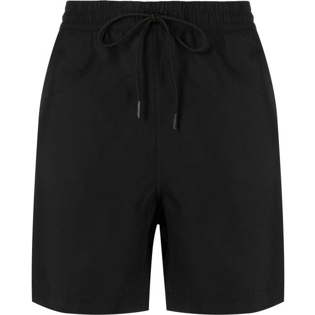 Carhartt WIP - logo-embroidered swim shorts - men - Polyester/Polyester - L - Black