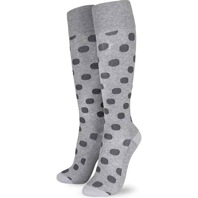Life Wear Stödstrumpa Klass 1 Mönstrad Grey Dots