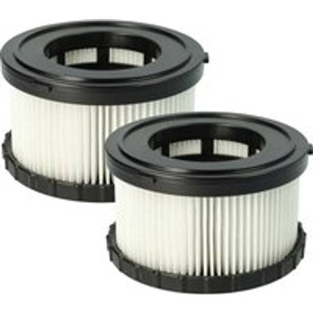 vhbw Filter Set 2x Filters Replacement for Dewalt DC5151H, DC 5151 H for Vacuum Cleaner - HEPA Filter, Allergy Filter