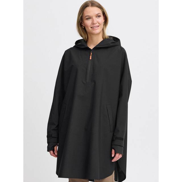 Raincoat woman fransa Luna 3 - Noir - S/M