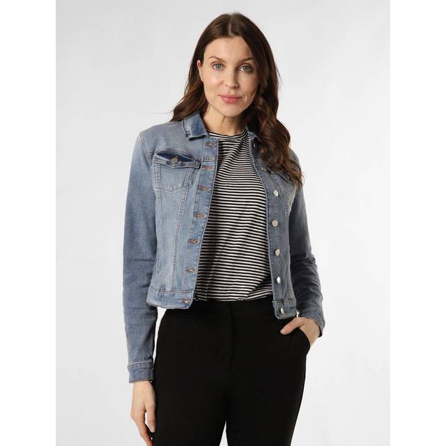 VILA Overgangsjakke 'Show' blue denim