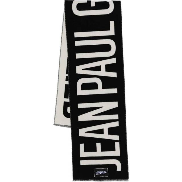 Jean Paul Gaultier, Accessoarer, Dam, ONE Size, Svart och vit oversized halsduk - black (ONE SIZE)