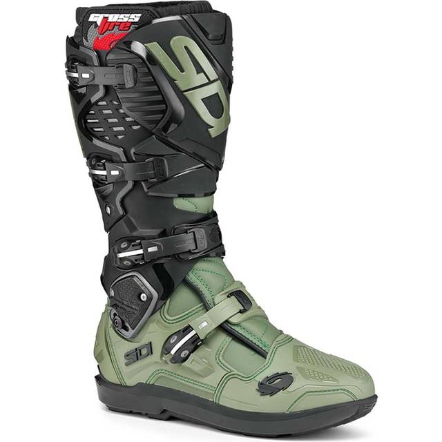 Sidi Crossfire 3 SRS, boots , color: Black/Olive , size: 41 EU