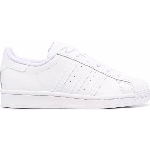 adidas - leather stan smith sneakers - women - Leather - 4 - White