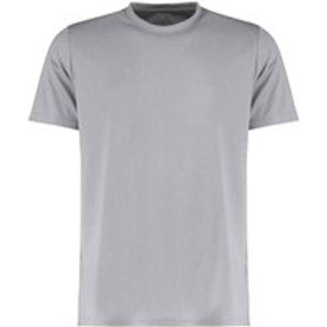 (XS, Heather) Kustom Kit Mens Cooltex Plus Moisture Wicking Regular T-Shirt