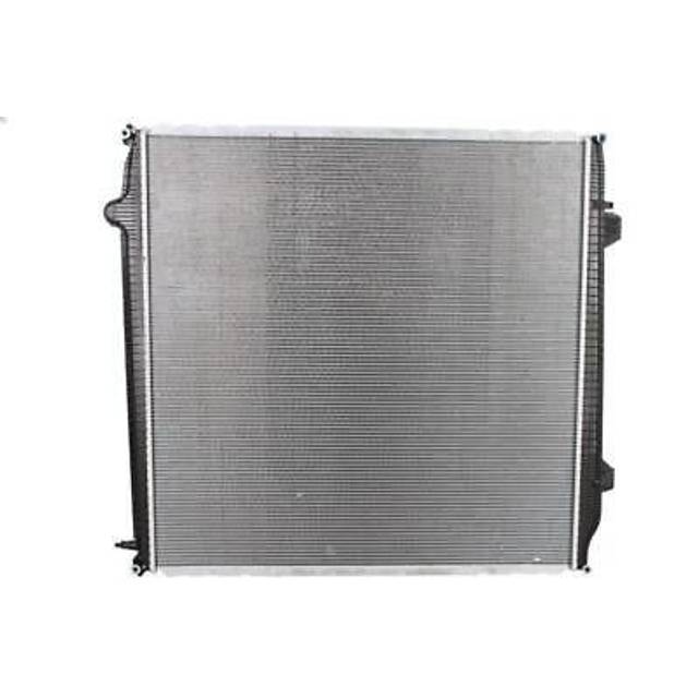 NRF Kylare, motorkylning 500011 Aluminium 907 898 42 utan klämmor Kylflänsar lödda