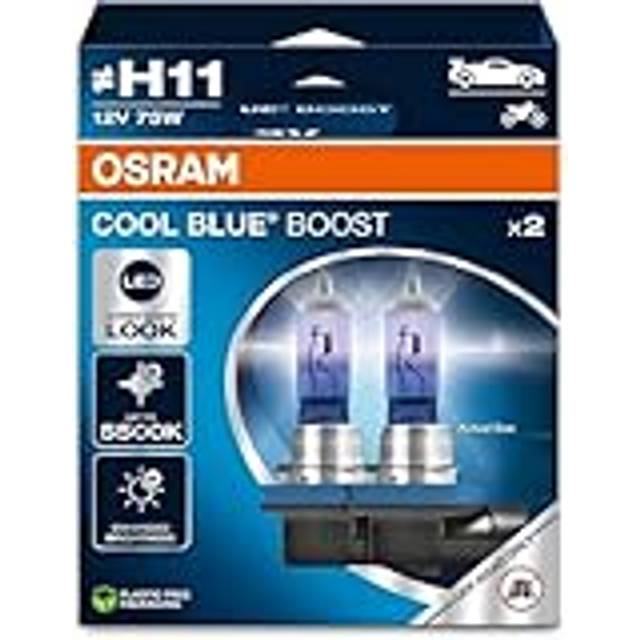 Kit of 2 COOL BLUE BOOST bulbs (H11) 12V ECO PACKAGING Osram 62211CBB-2HB