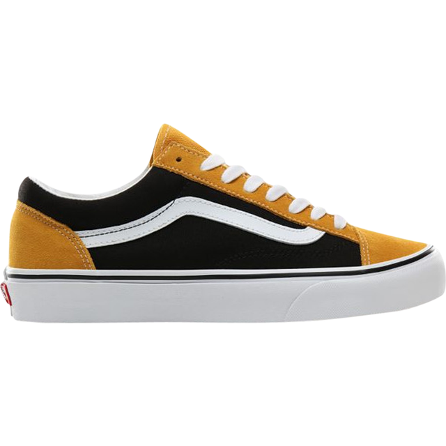 Vans Style 36 Vintage Suede 'Mango Mojito Black' VN0A3DZ3VXC - Black/Yellow - 9.5