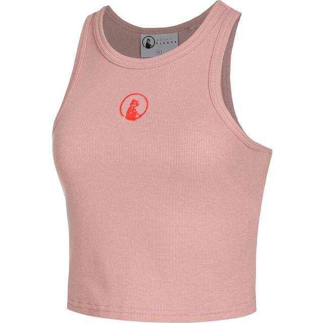 Quiet Please Crossroad Ribbed Tank Top Women antique_pink, size: L