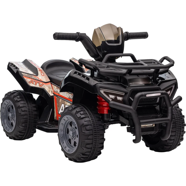 Kids Ride-on Four Wheeler ATV Car with Real Working Headlights for 18-36M