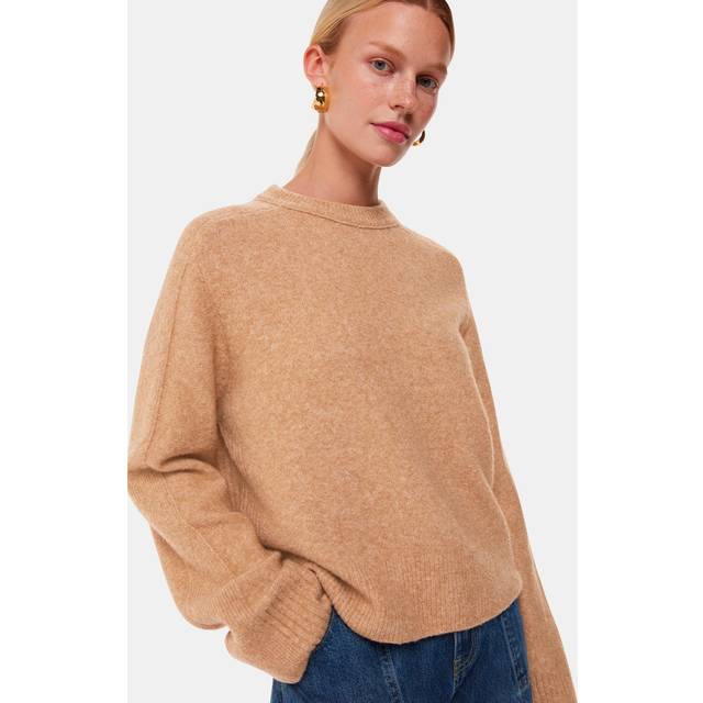 Alana Knit Sweater - BROWN - London-based brand Whistles is renowned for creating timeless pieces with contemporary edge. Understated yet of-the-moment, each piece is carefully created with high-low dressing in mind. From cosy knits and relaxed jeans to slip skirts and floral dresses, Whistles is your one stop shop for creating the ultimate capsule wardrobe.