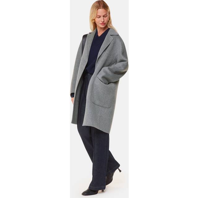 Whistles Cassie Double Face Wool Blend Coat