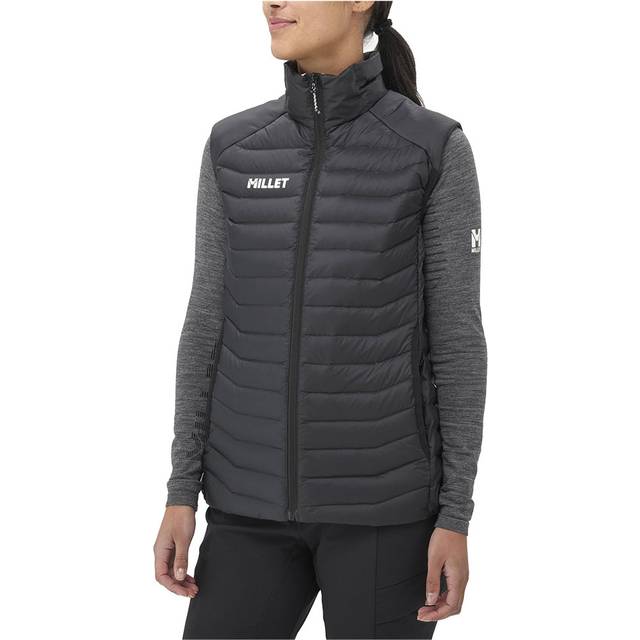 Millet Evole Light 700 Vest - Dunväst - Dam Black / Deep Jungle L