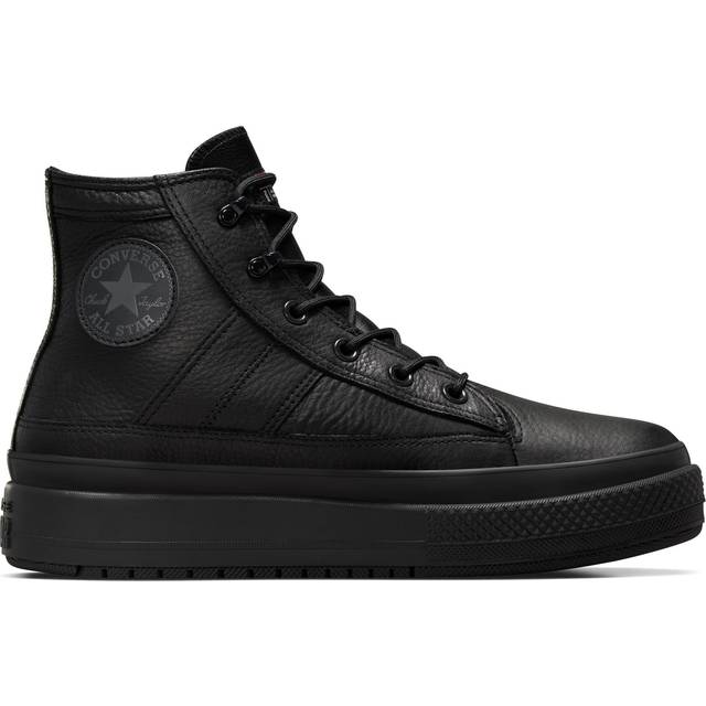 Converse Black Chuck Taylor All Star Equip Waterproof Sneakers - BLACK/BLACK/DARK MAT - US 10