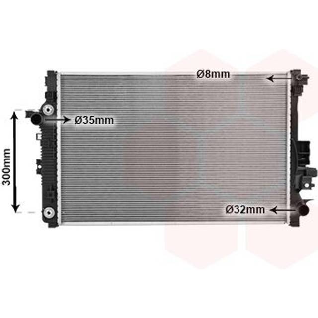 Kylare motorkylning 37012725 International Radiators